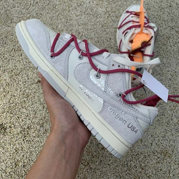 Nike Dunk Low x Off-White Lot 35 Sneakers - Picture 10 of 11
